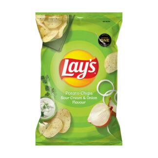 Lays Potato Chips Sour Crm & Onion