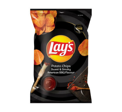 Lays Potato Chips Sweet Smoky American Bbq