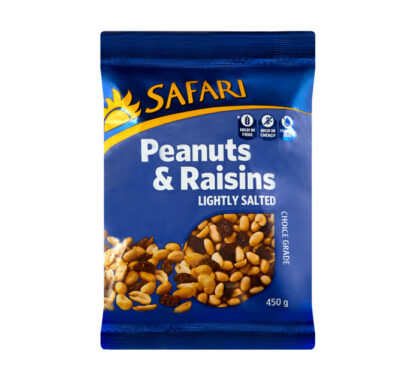 Safari Peanuts Peanuts and Raisins (1 x 450g)