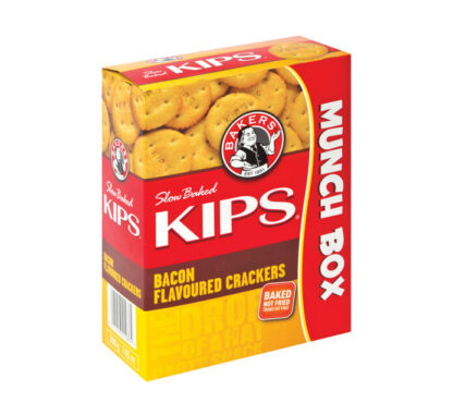Bakers Kips Savoury Biscuits Bacon