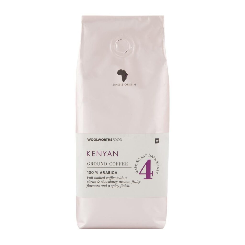 Kenyan Single Origin 100 Arabica Ground Coffee 250 g Seamens Online
